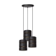 ROSAS - Lampa wisząca - Ø 43 cm - 3xE27 - Black 21433/13/30 Lucide